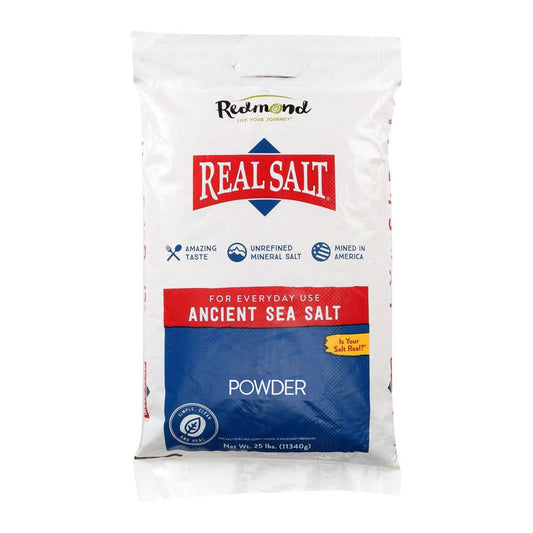 Real Salt Powder 25 lb Bag
