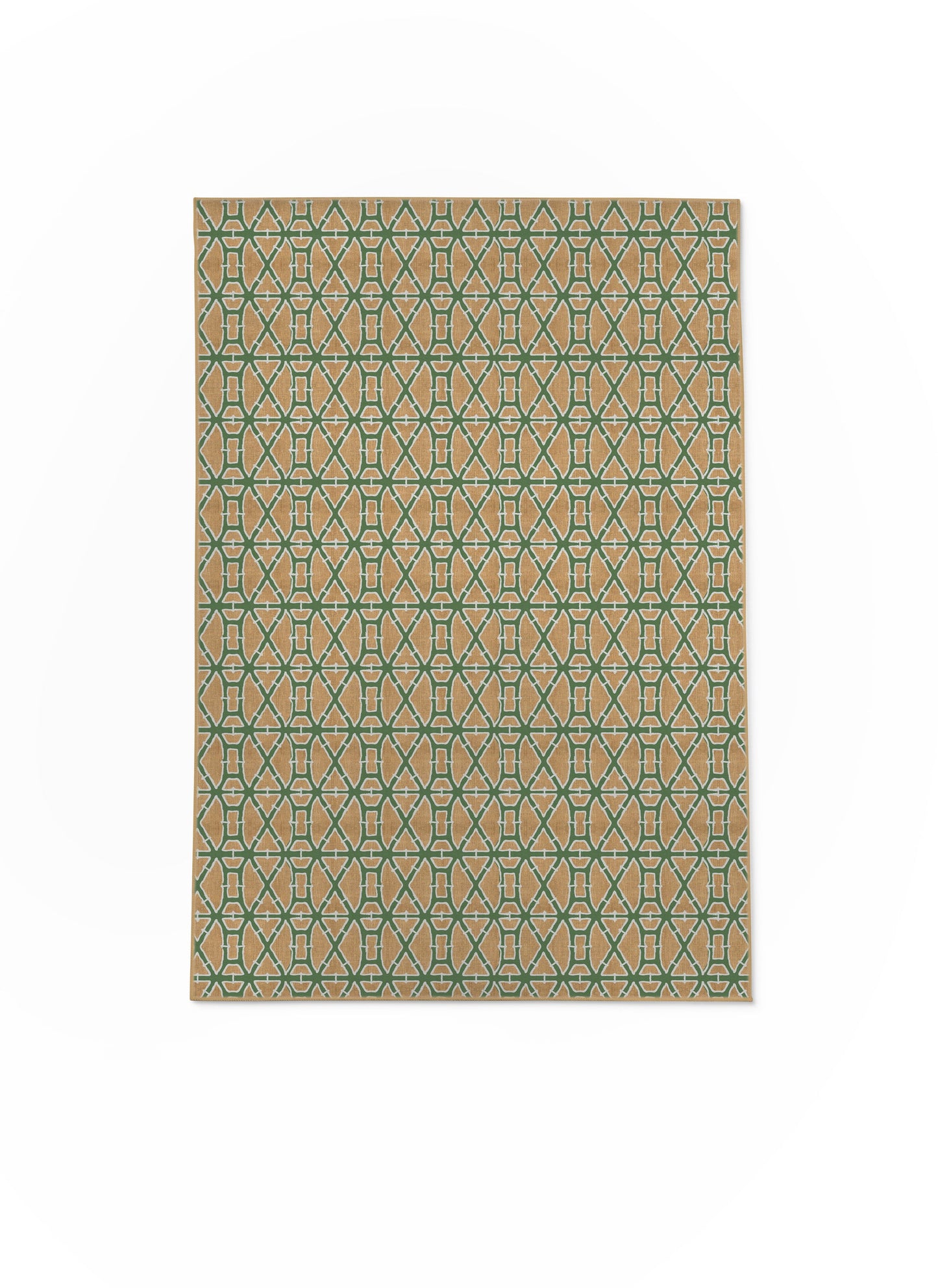 Bamboo Green Nu-Jute Rug - New & WASHABLE!