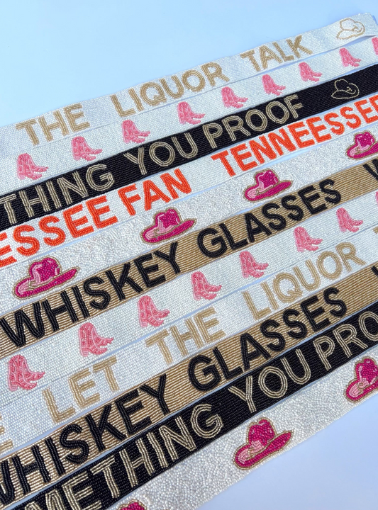 Tennessee Fan Concert Beaded Straps