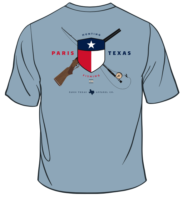 Hunting Shield Pocket T-Shirt - Slate