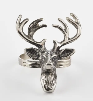Reindeer Design Napkin Ring