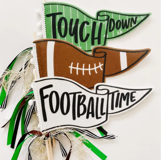 Football Pennant Flags