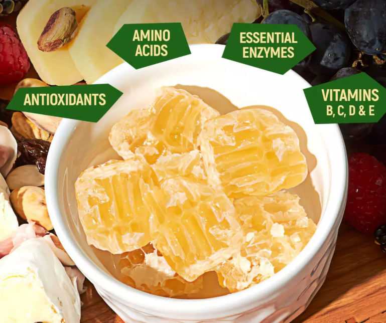 Jamie's Hive to Table Honeycomb Bites