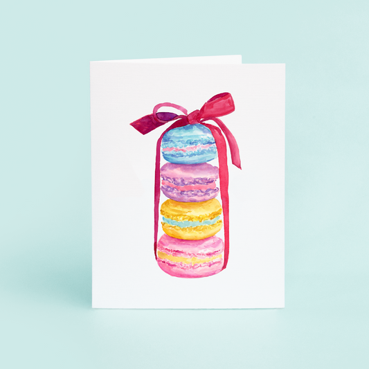 Macarons With Ribbon