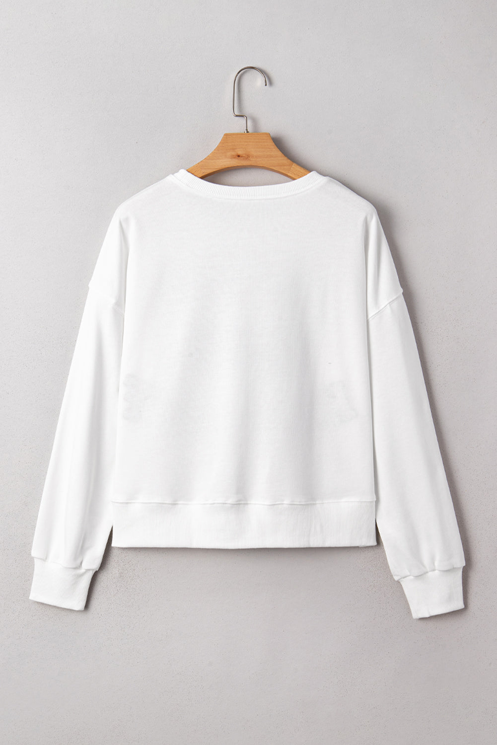 CLASSY UNTIL KICKOFF Patch Game Day Sweatshirt