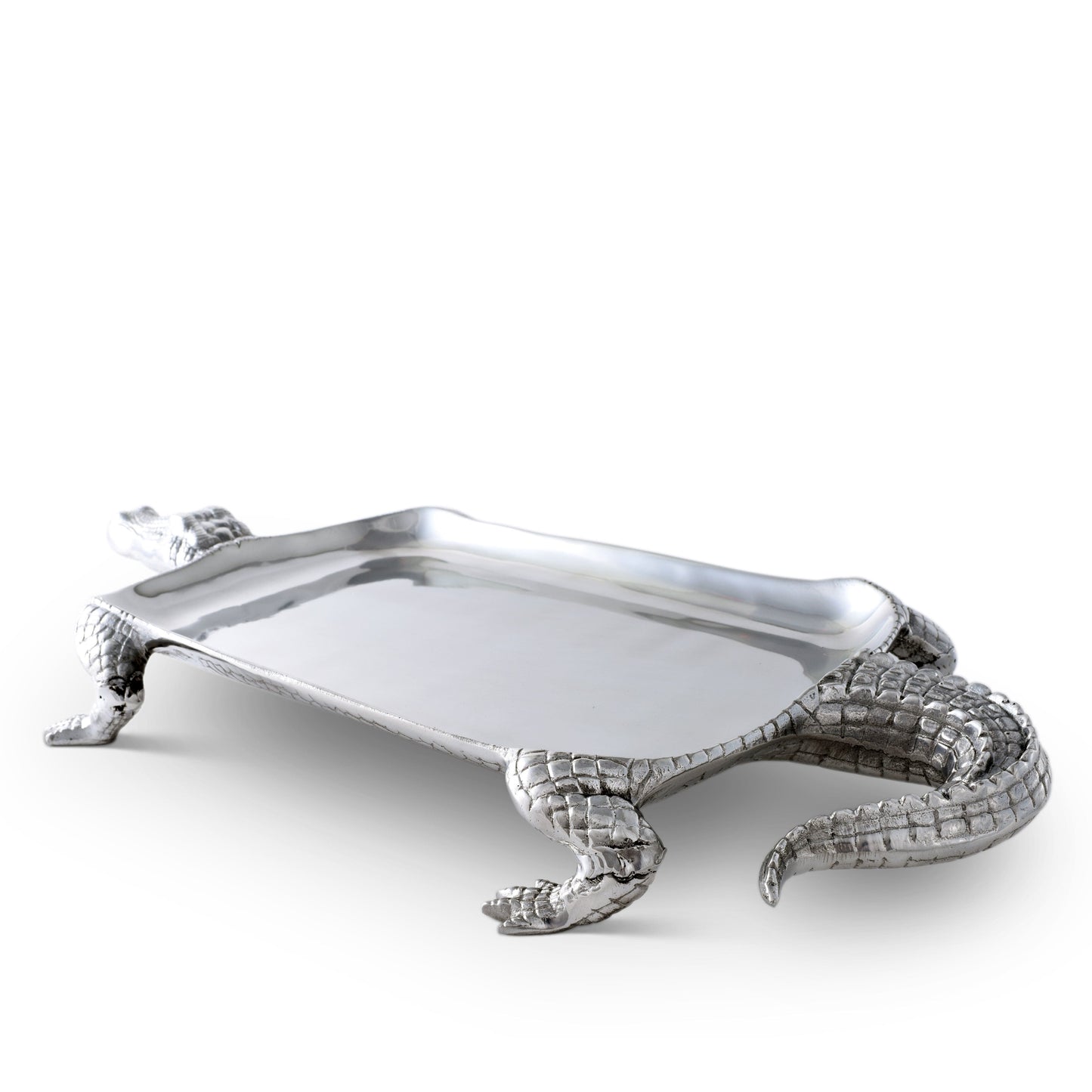 Alligator Figural Platter