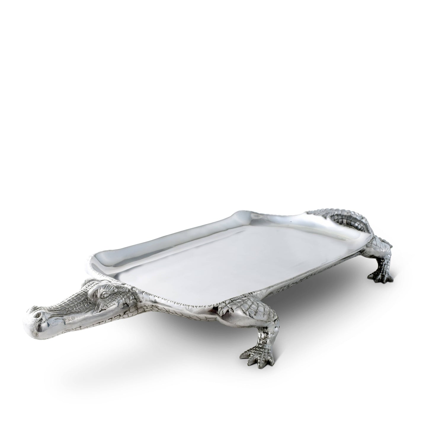 Alligator Figural Platter