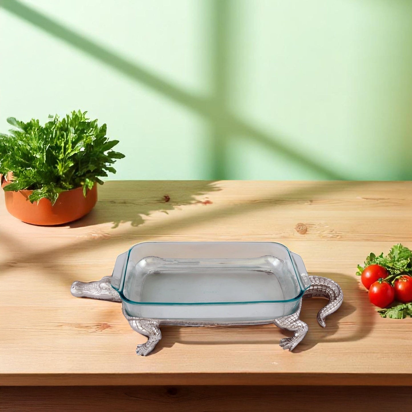 Alligator Pyrex Holder 3qt