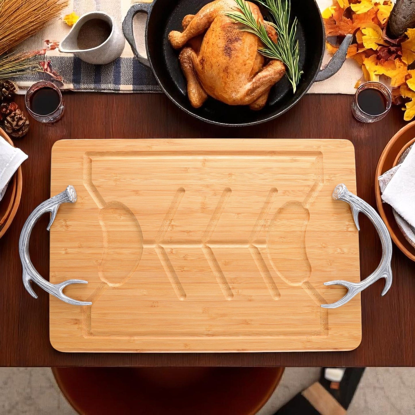 Antler Carving Board