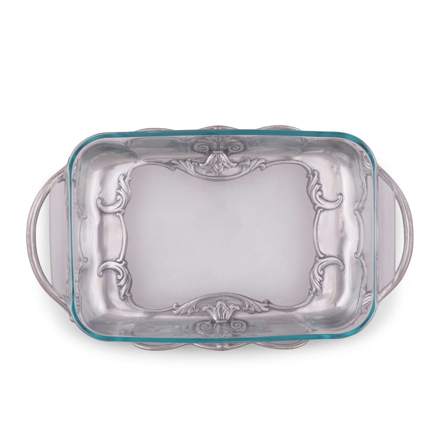 Fleur-De-Lis Pyrex Holder 3qt