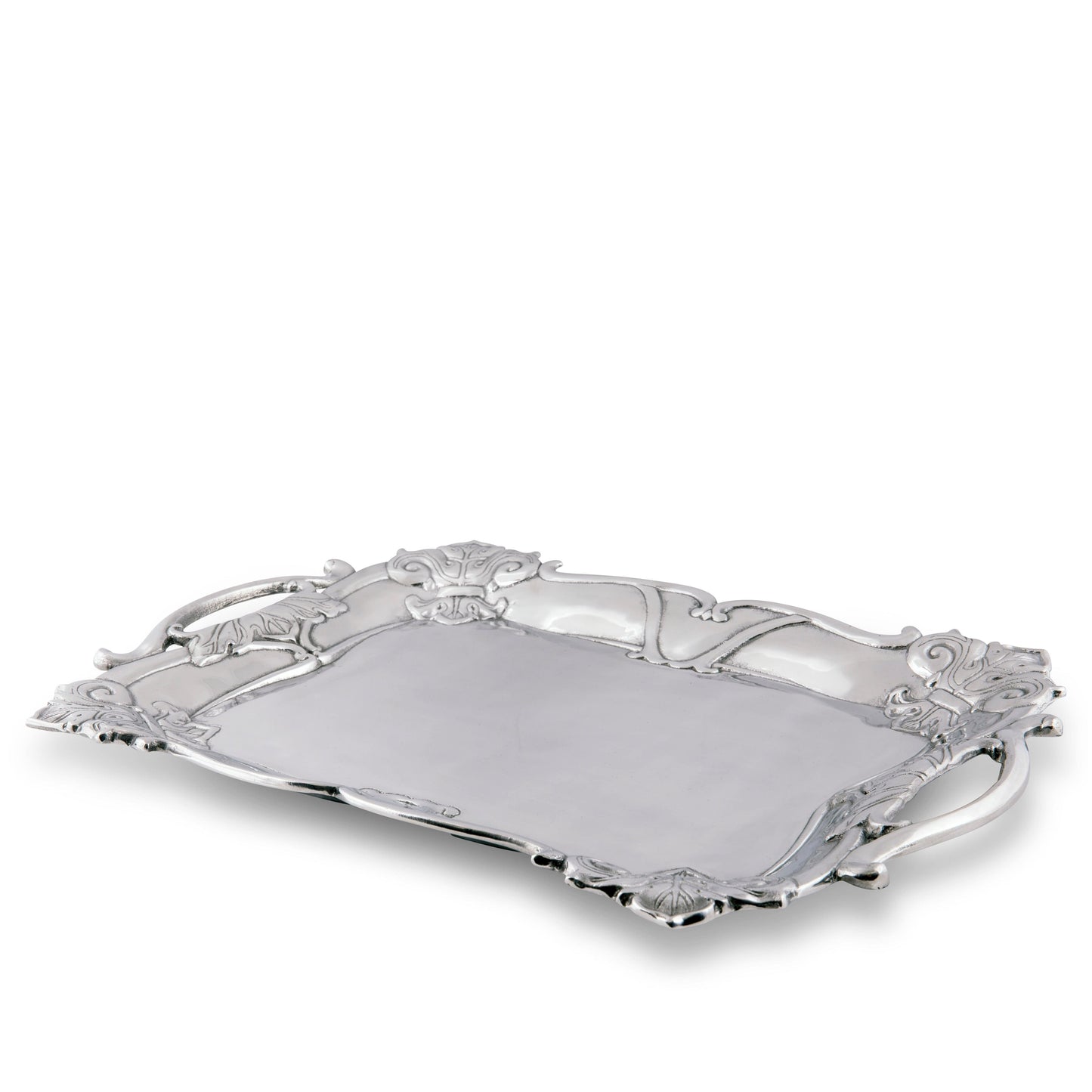 Fleur-De-Lis Rectangle Tray