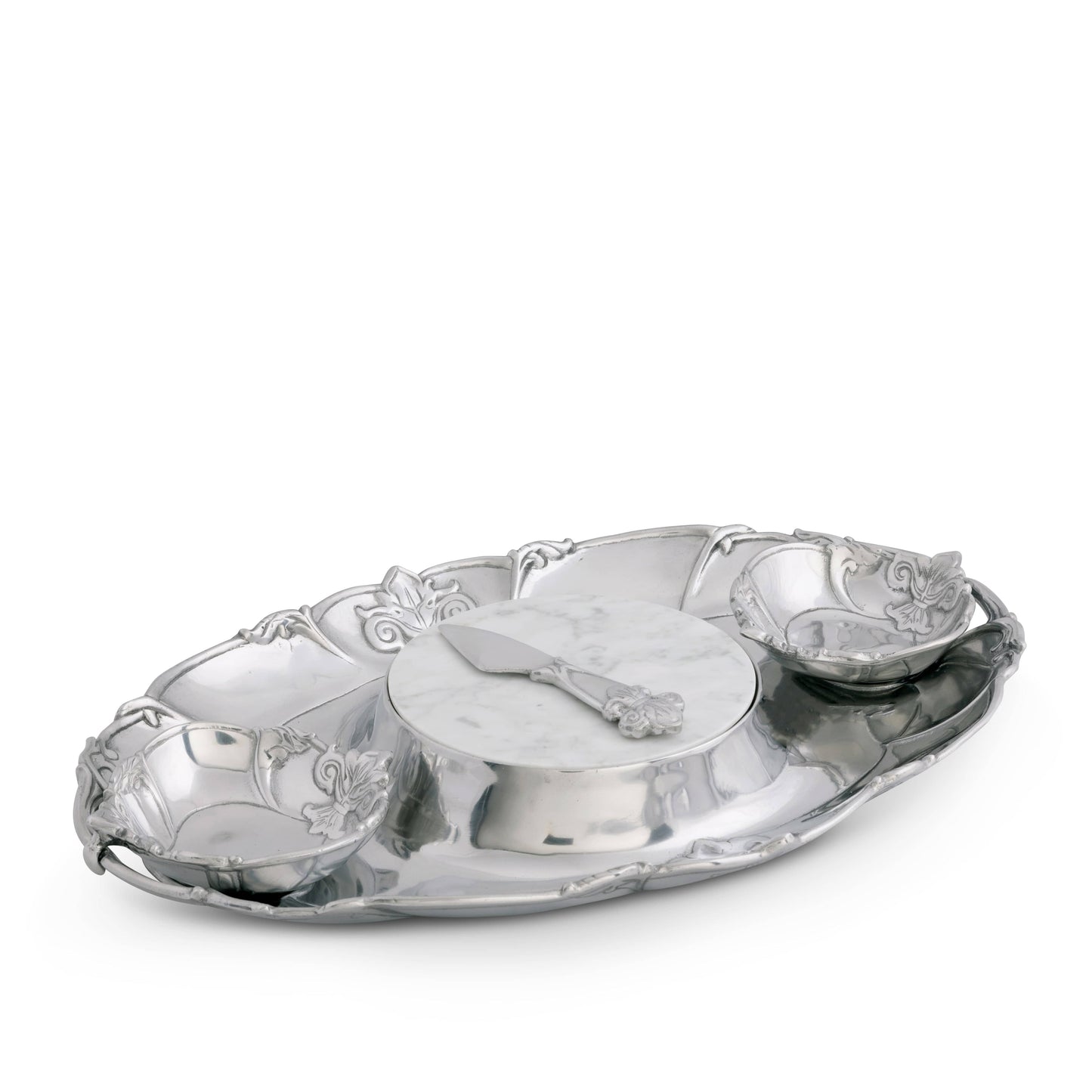 Fleur-De-Lis Tray Entertainment