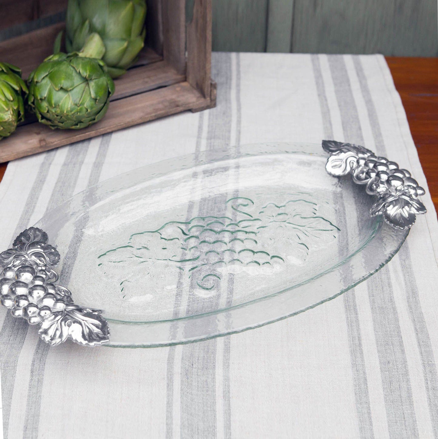 Grape Glass Platter