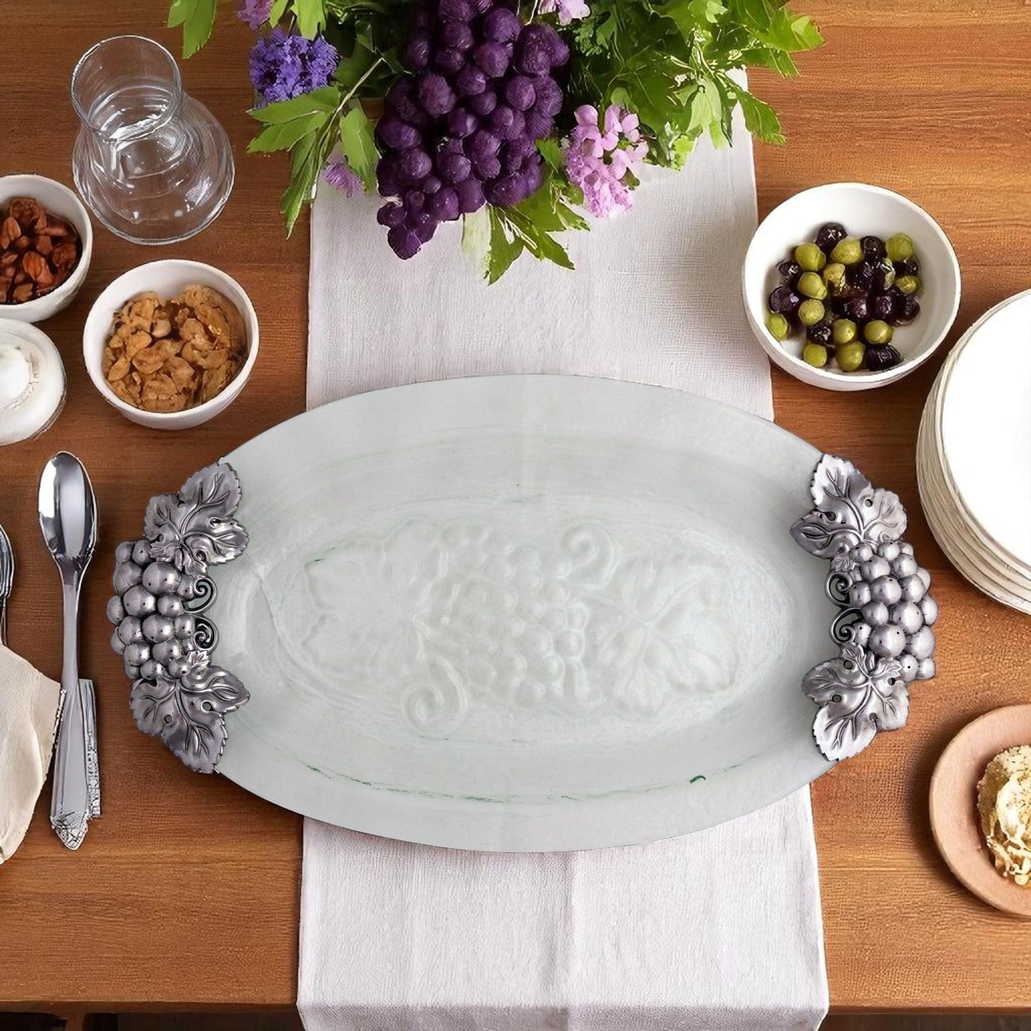 Grape Glass Platter