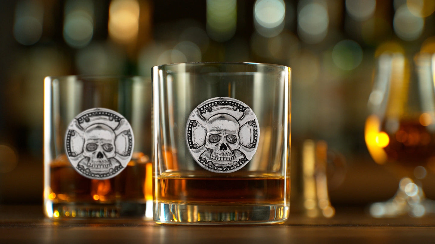 Skull Bar Glasses Set of 4