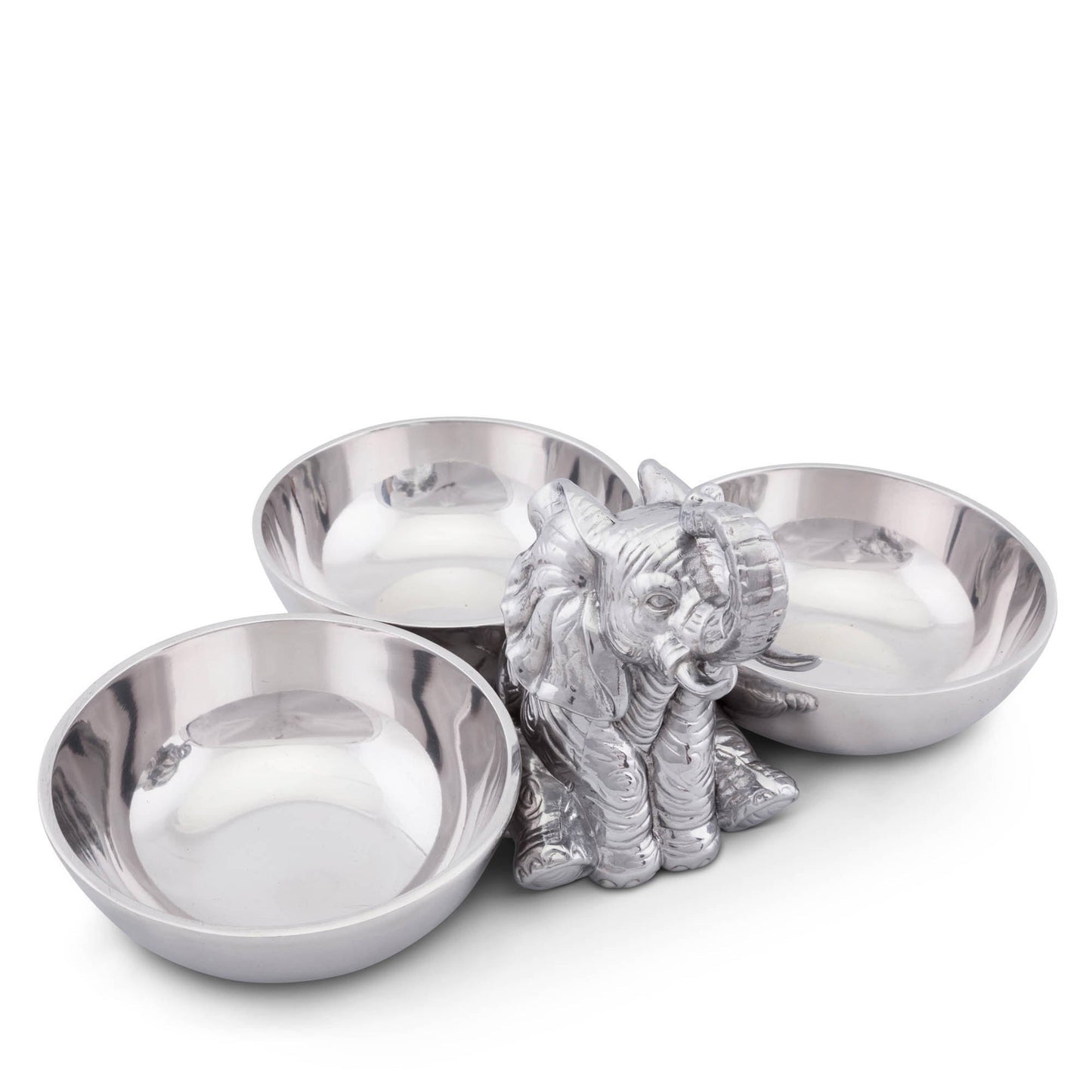 Elephant Three-Bowl Server