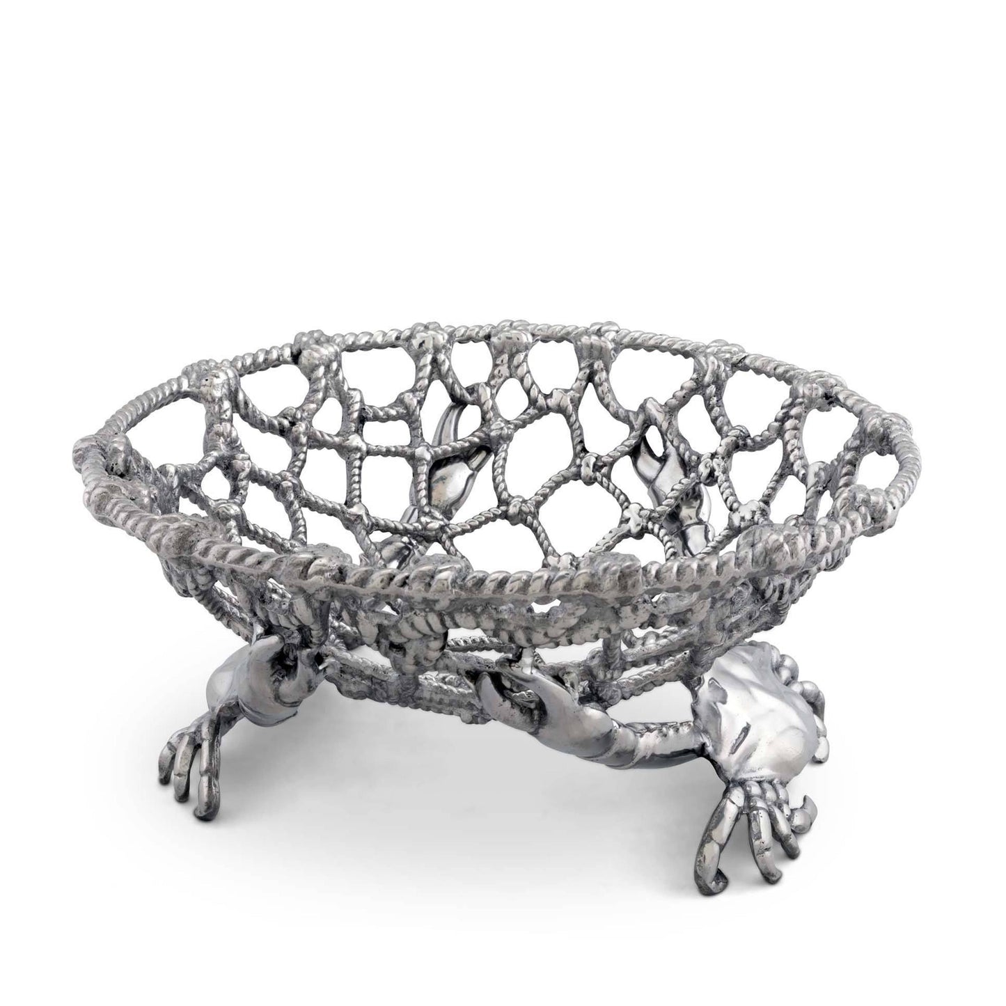 Crab and Net Fruit Basket