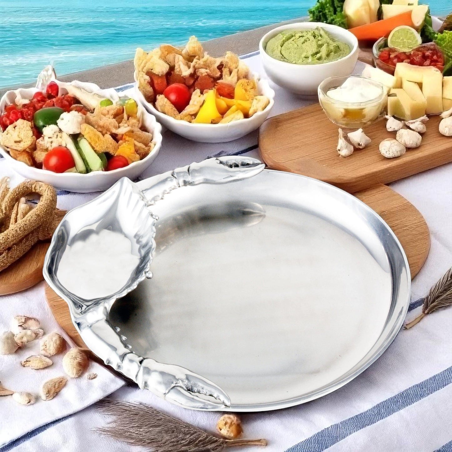 Crab Chip and Dip