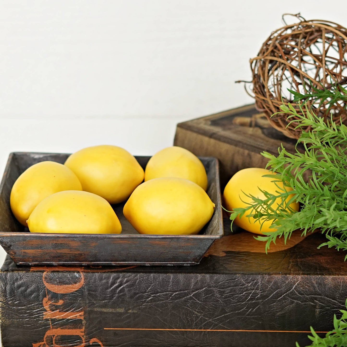 31226- 3in faux Lemon by piece-