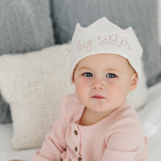 New Big Sister Crown - A Unique & Special Gift for a Proud New Sibling - Madly Wish