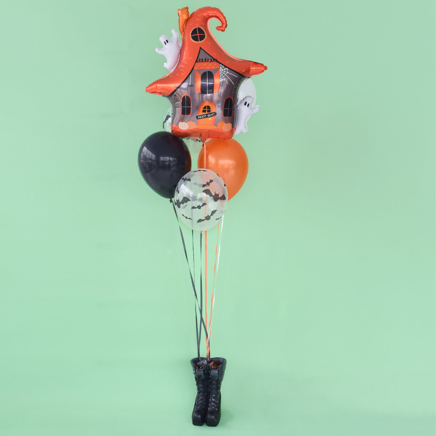 Trick or Treat Street Haunted House Mylar Balloon