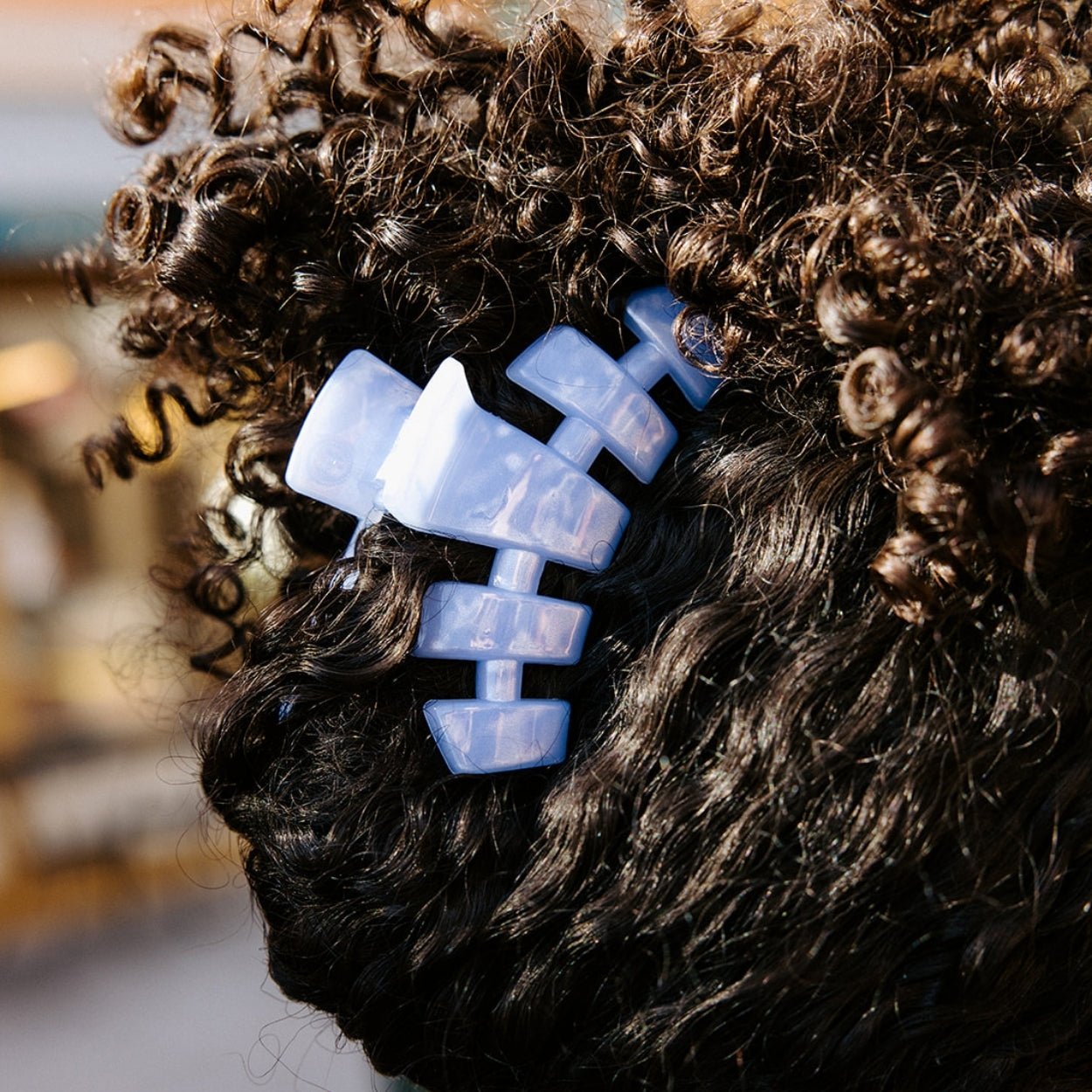 Classic Blue Lagoon Medium Claw Clip