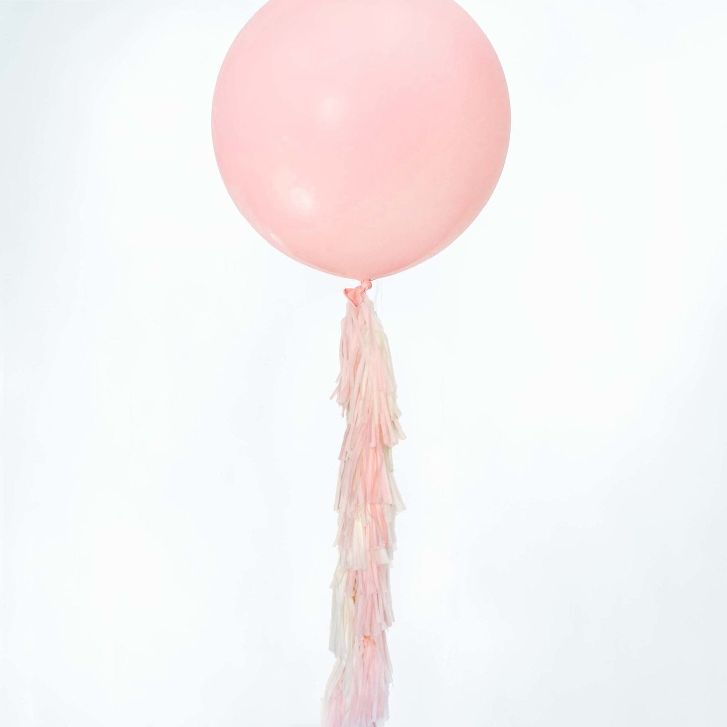 Pink and Yellow Pastel Paper Tassel Tail
