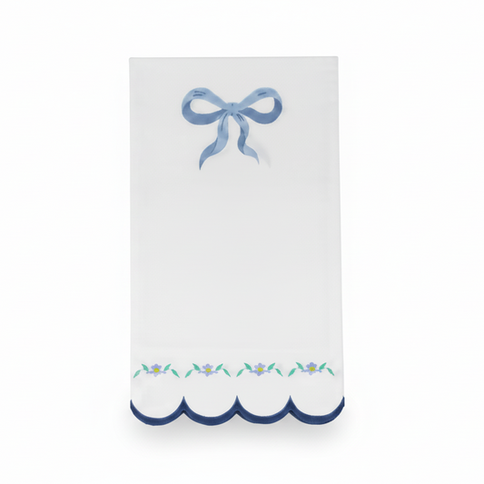 Blue Coquette Luncheon Napkins (Set of 16)