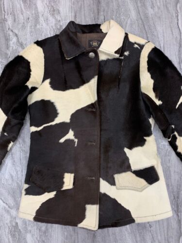 Cowhide Leather Blazer For Women