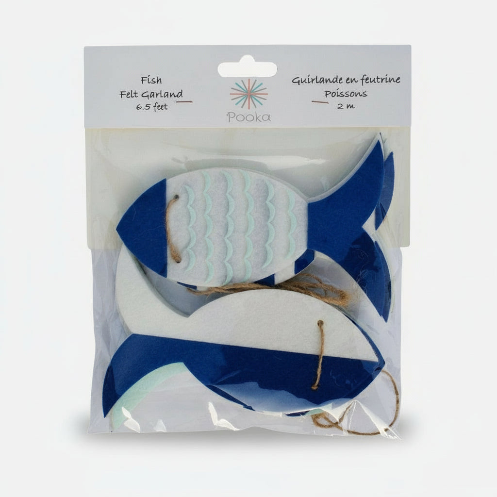 Fish Felt Garland