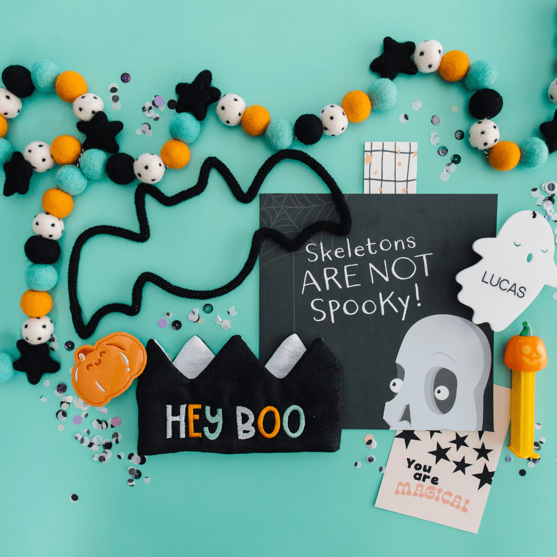 Hey Boo Halloween Crown