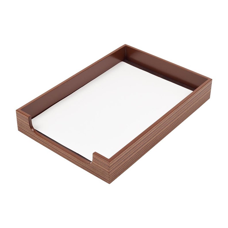 MOOG Zebrona Leather Desk Set-Black- 11 PCS