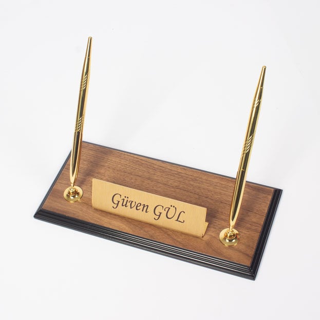 MOOG Wooden Prestige Desk Set -Walnut- 8 PCS