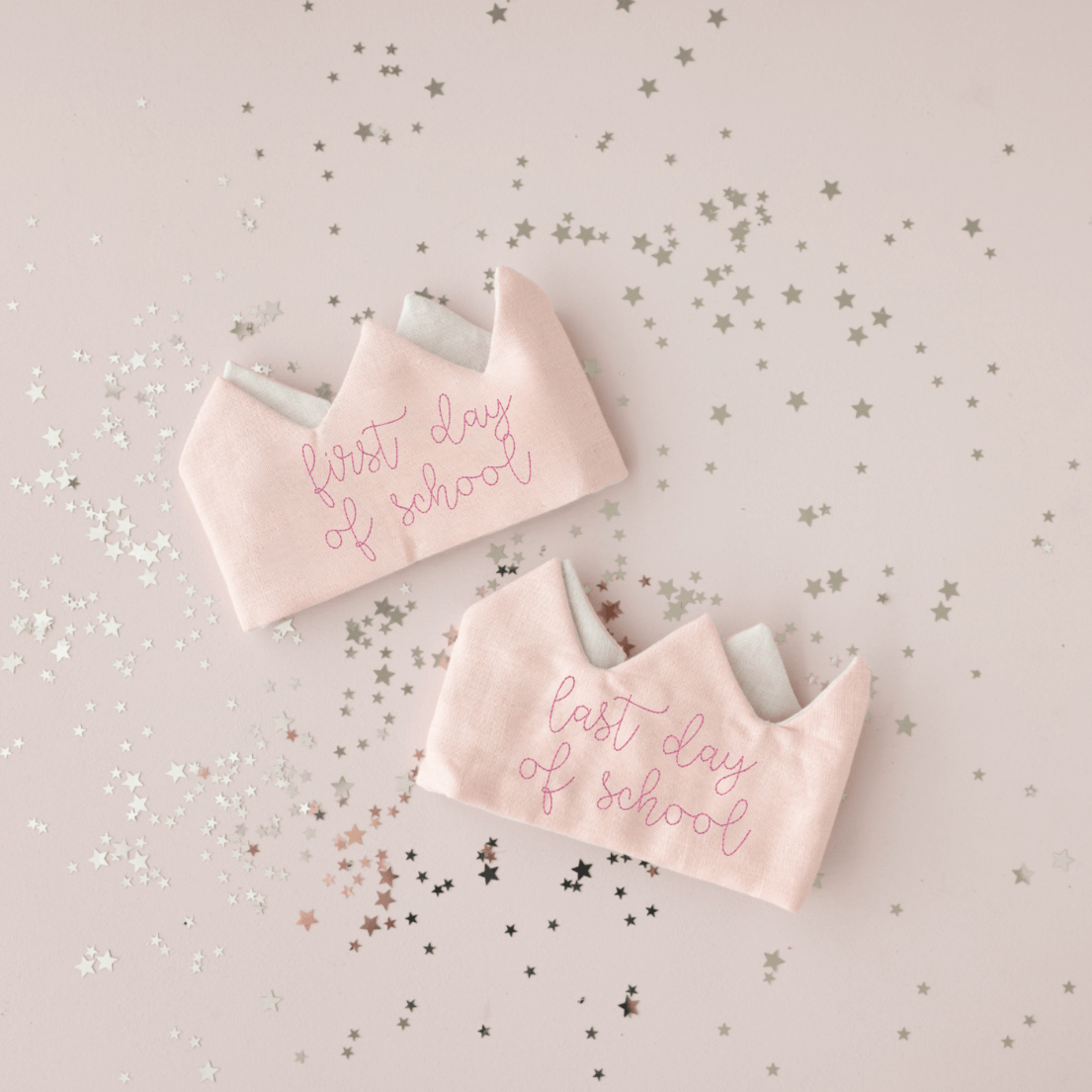 Personalized Monogrammed Back to School Crown