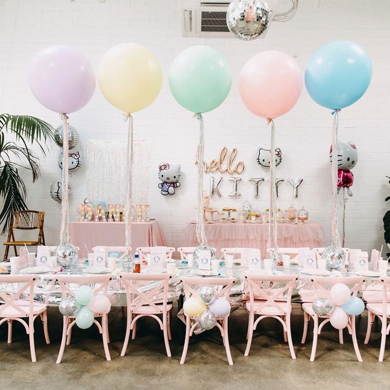 Light Pink 24" (2 foot) Giant Pink Pastel Balloons