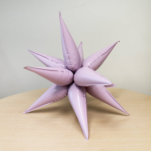Pastel Pink Starburst Balloon