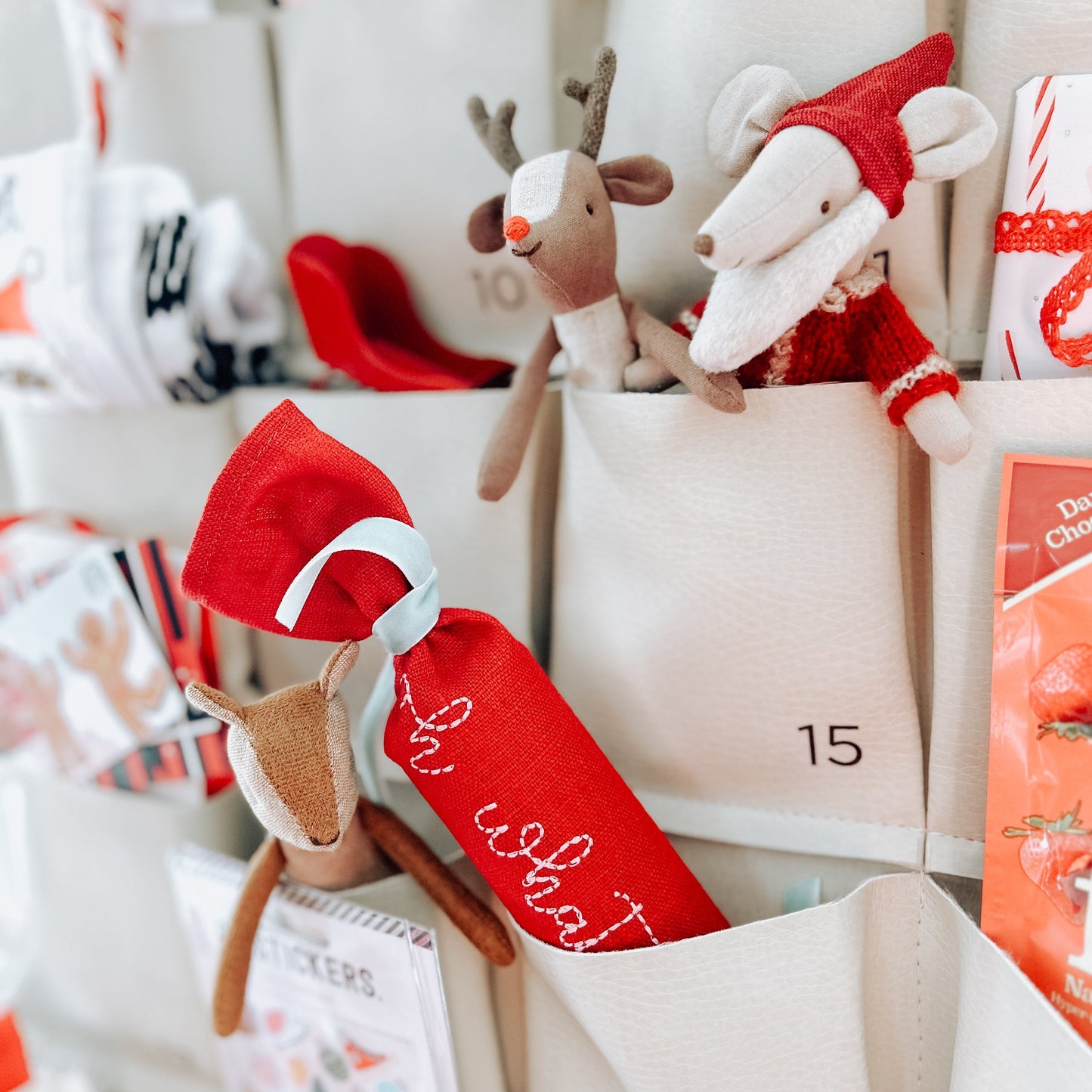 Custom Monogram - Reusable Christmas Cracker