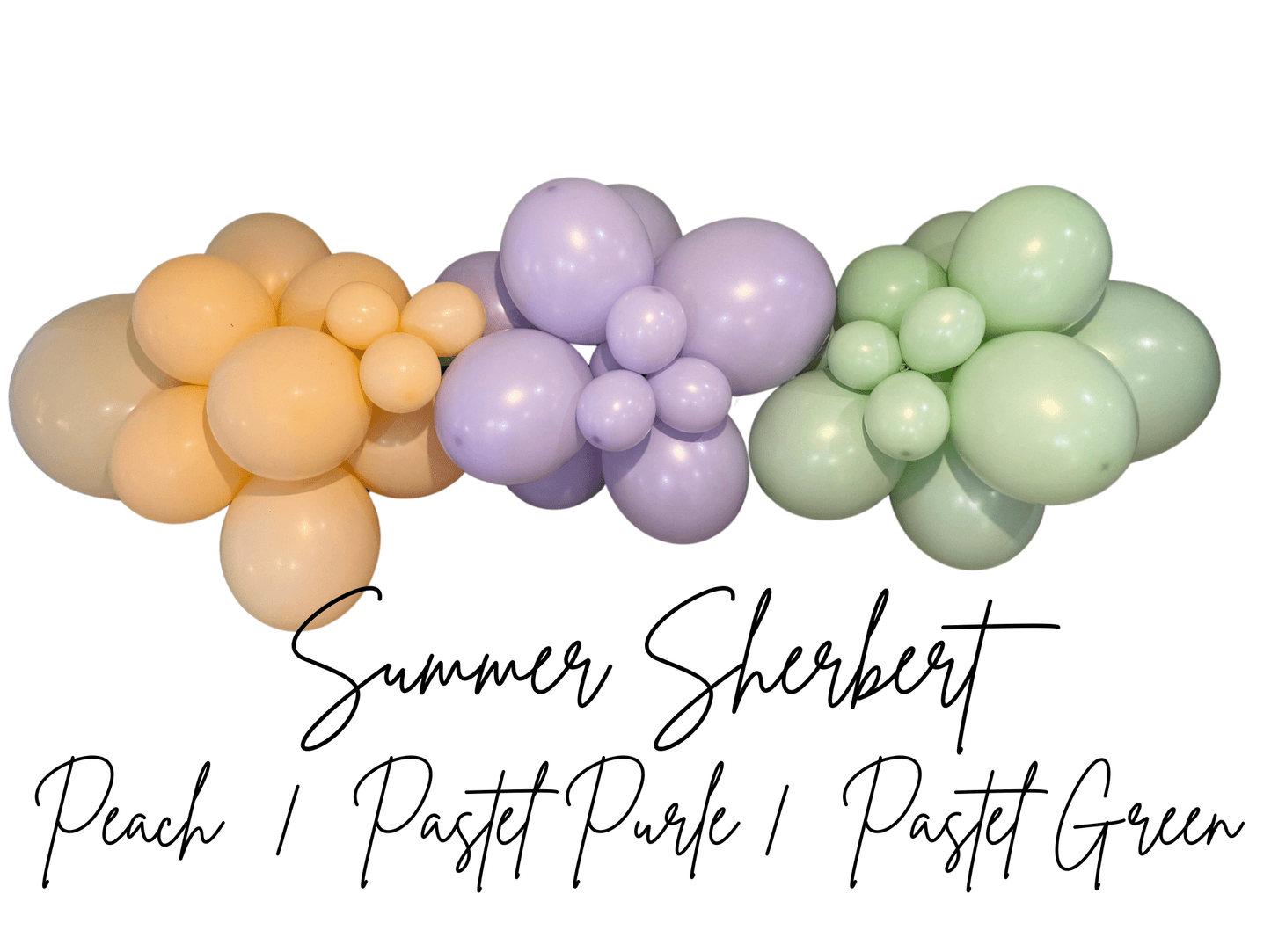 Premium Pastel Lilac Latex Balloon Cluster (5", 11” and 17”)