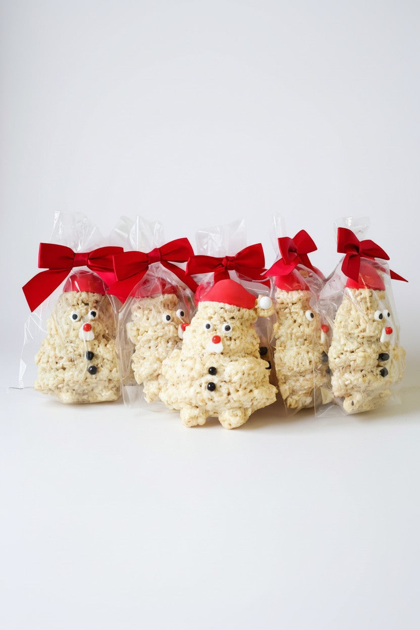 Santa Clause Rice Crispie Treats