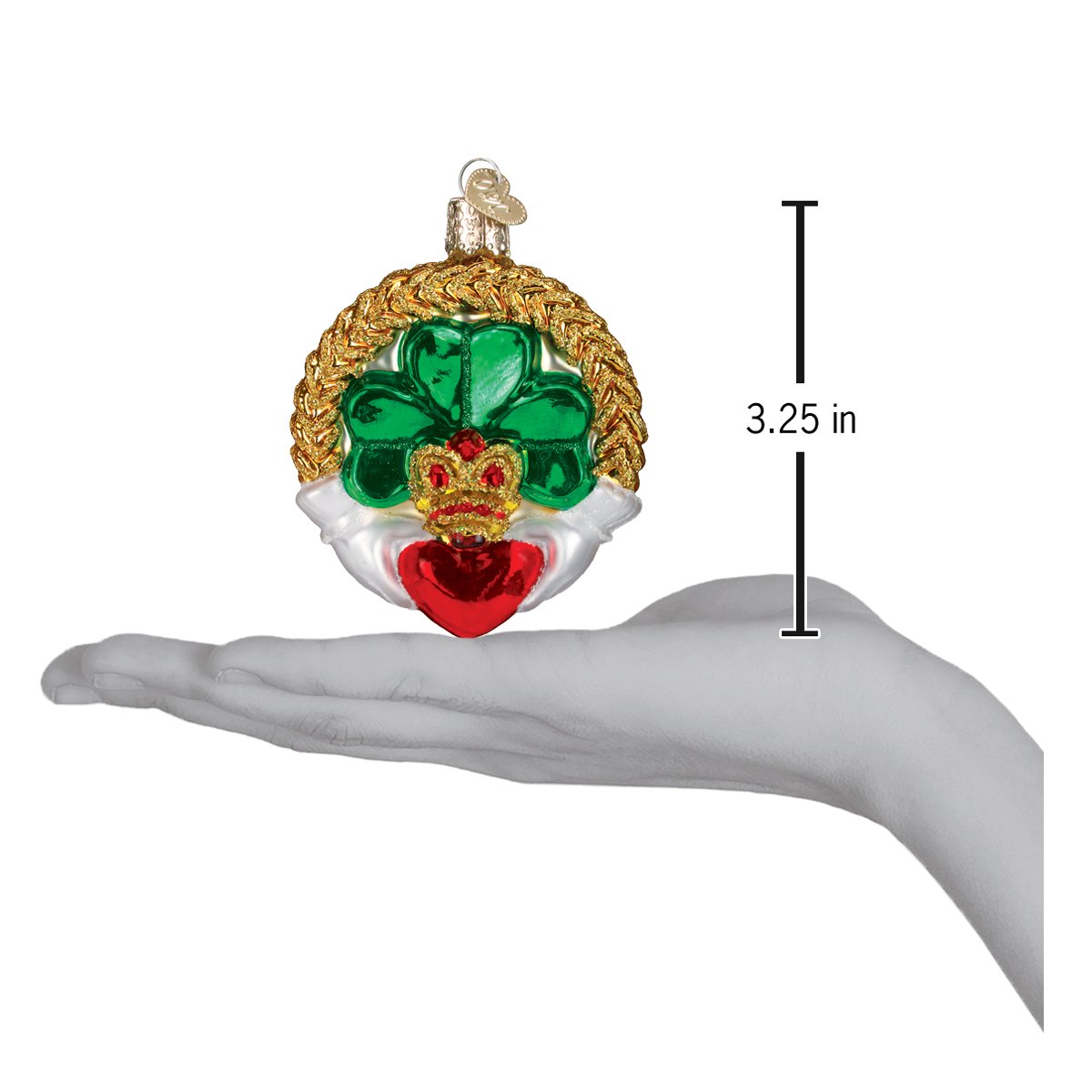 Claddagh Ornament - themonogram manor 