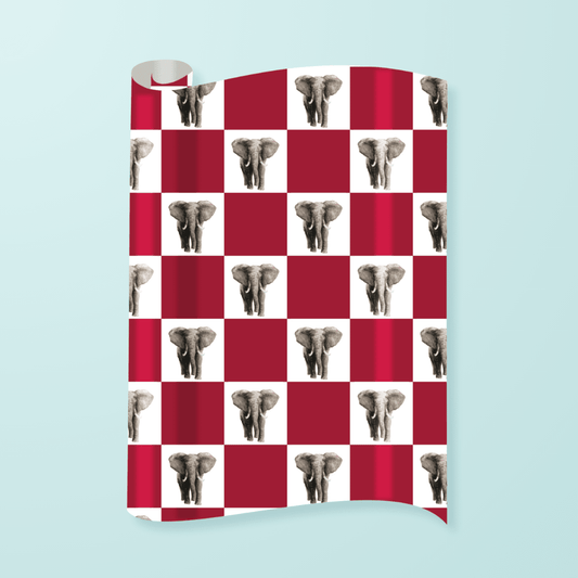 Elephant Gift Wrap - themonogram manor 