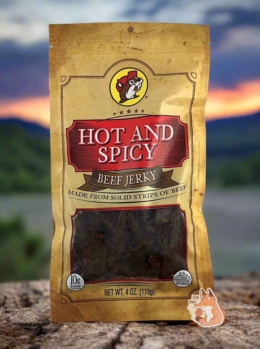 Buc - ee's Hot And Spicy Beef Jerky - themonogram manor 