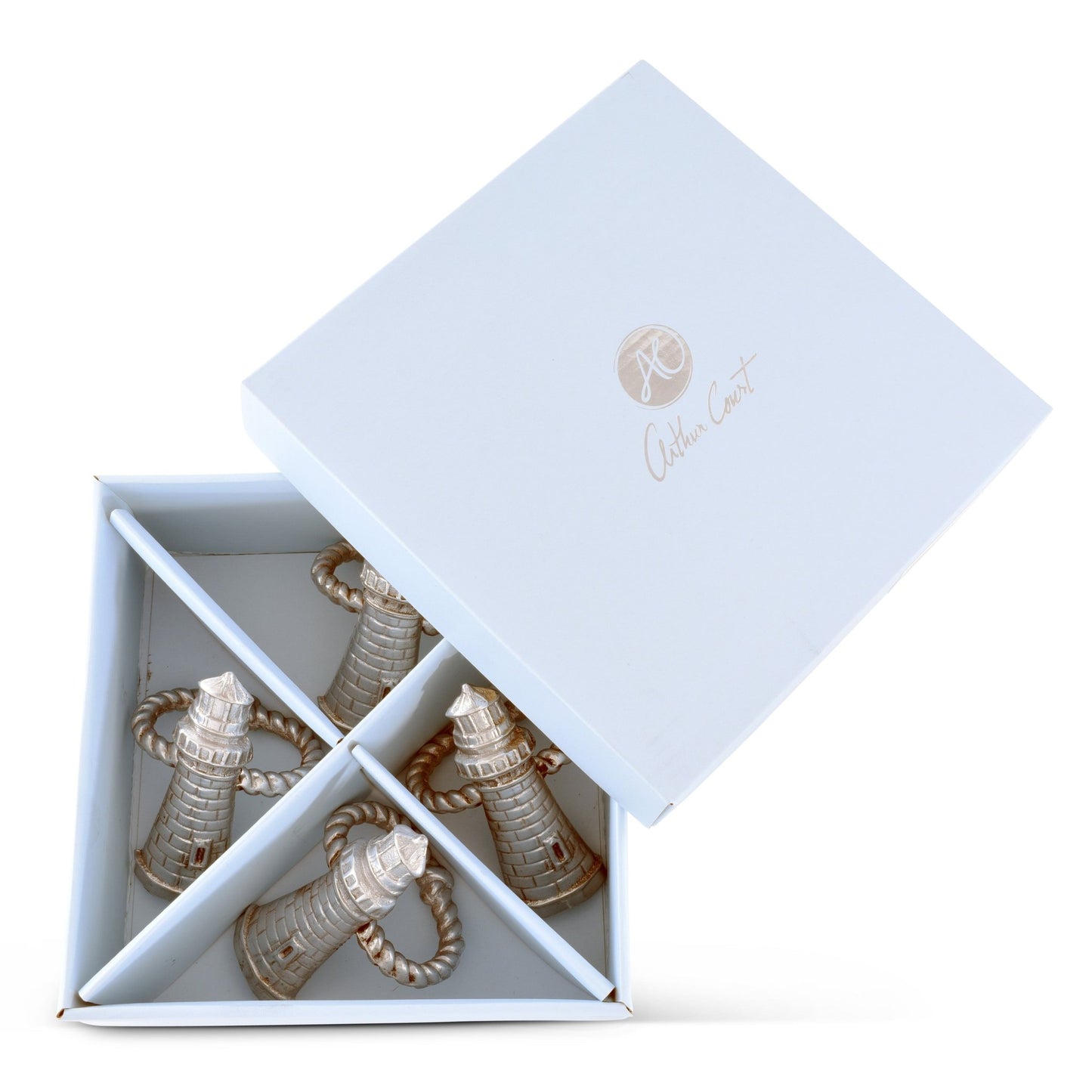 Lighthouse Napkin Rings - themonogram manor 