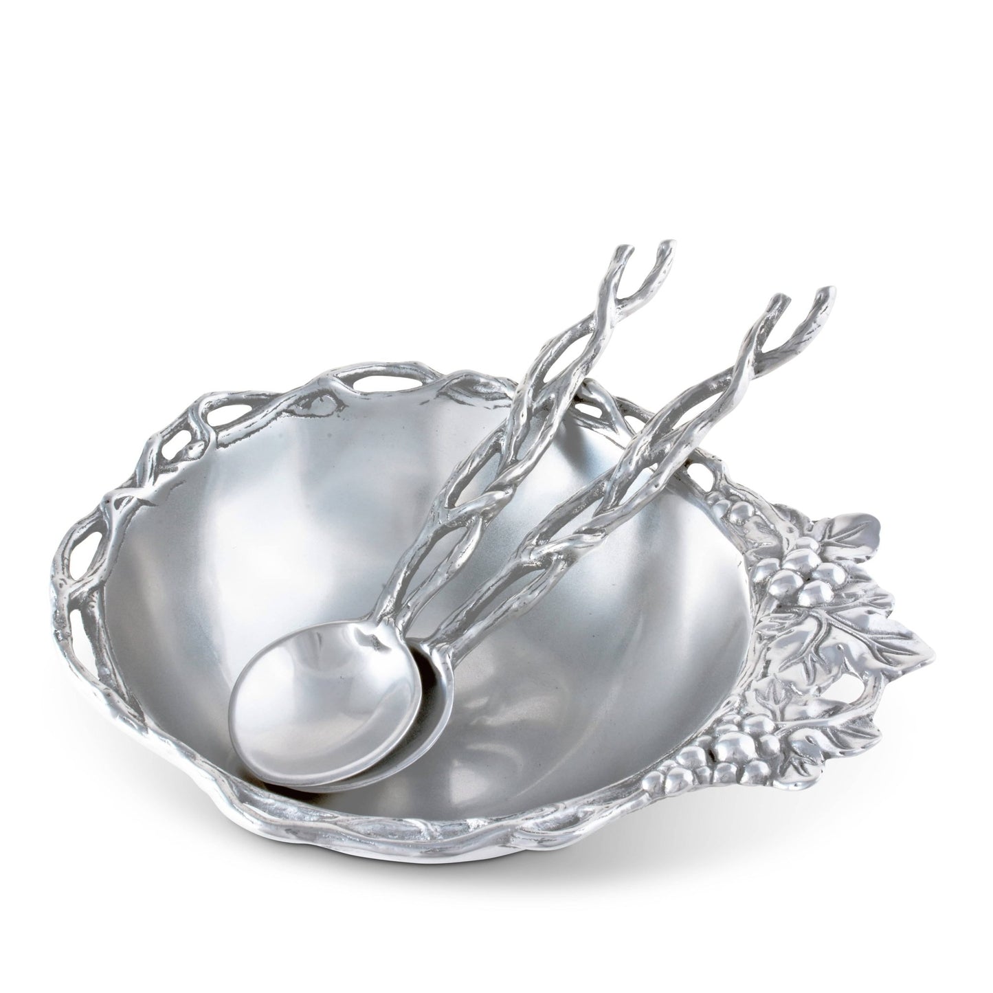 Grape Open Vine Salad Set 3-Pc - themonogram manor 