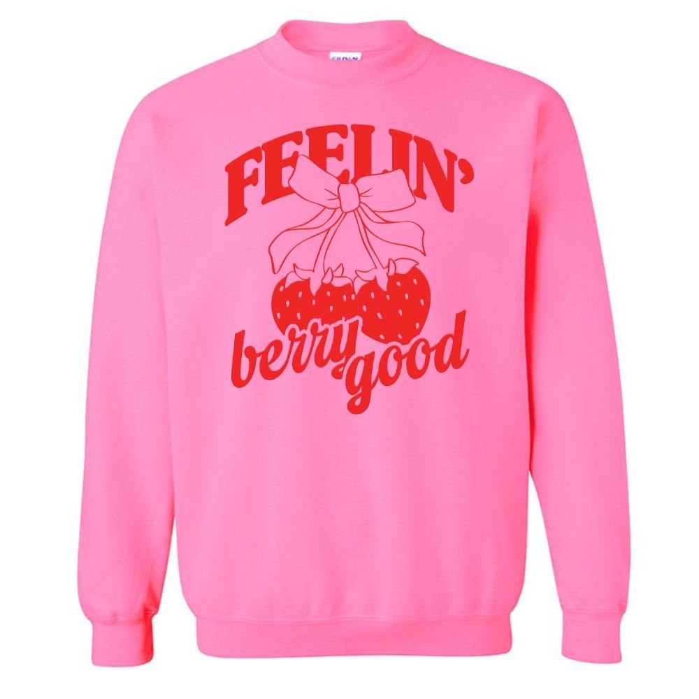 PUFF 'Berries & Bows' Crewneck Sweatshirt - themonogram manor 
