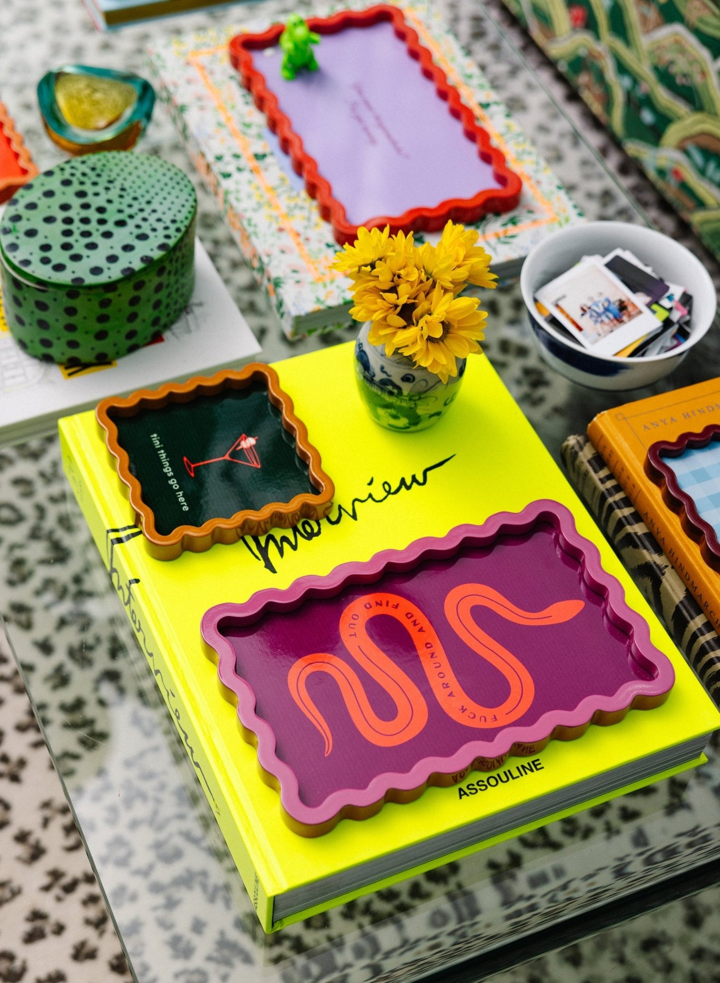 Fuck Around Lacquer Tray - themonogram manor 