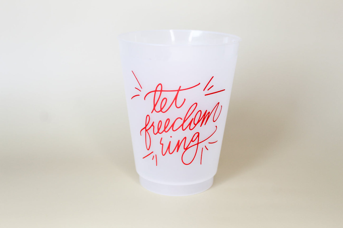 Let Freedom Ring Party Cups - themonogram manor 