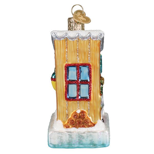 Ice Fishing Shanty Ornament - themonogram manor 