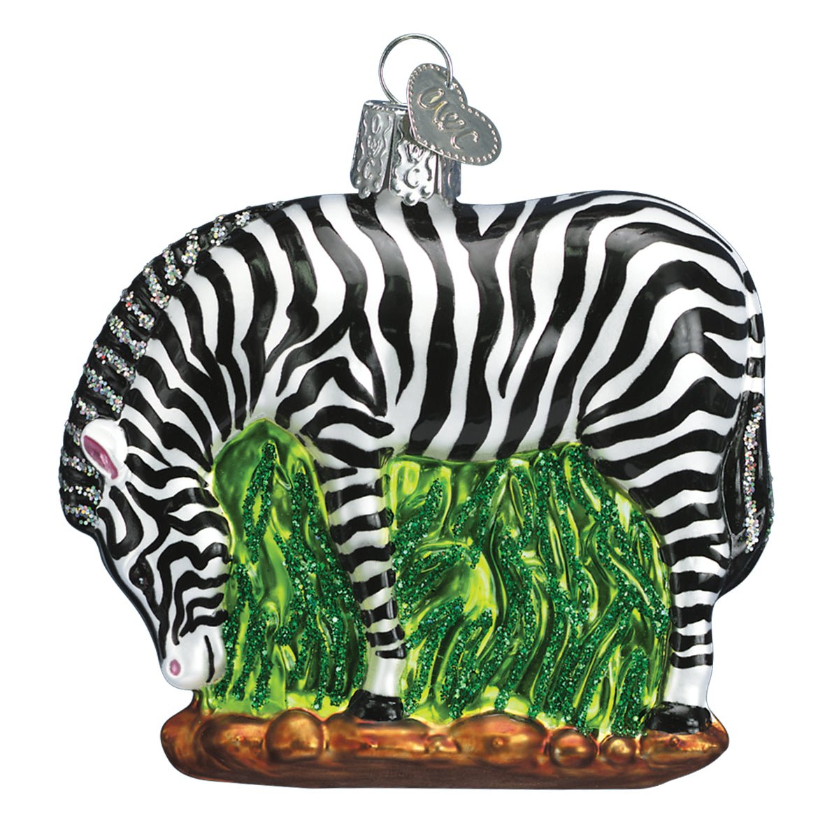 Zebra Ornament - themonogram manor 