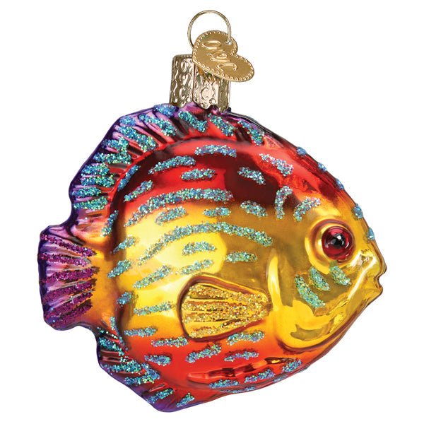 Discus Fish Ornament - #themonogram manor #